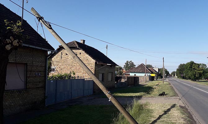 Vihar után Szenttamáson